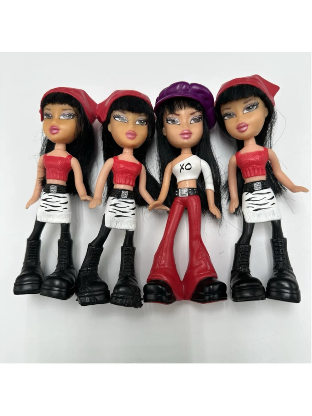 2003 McDonald’s Bratz Lot of 4 MGA Happy Meal Dolls 3 Repeat